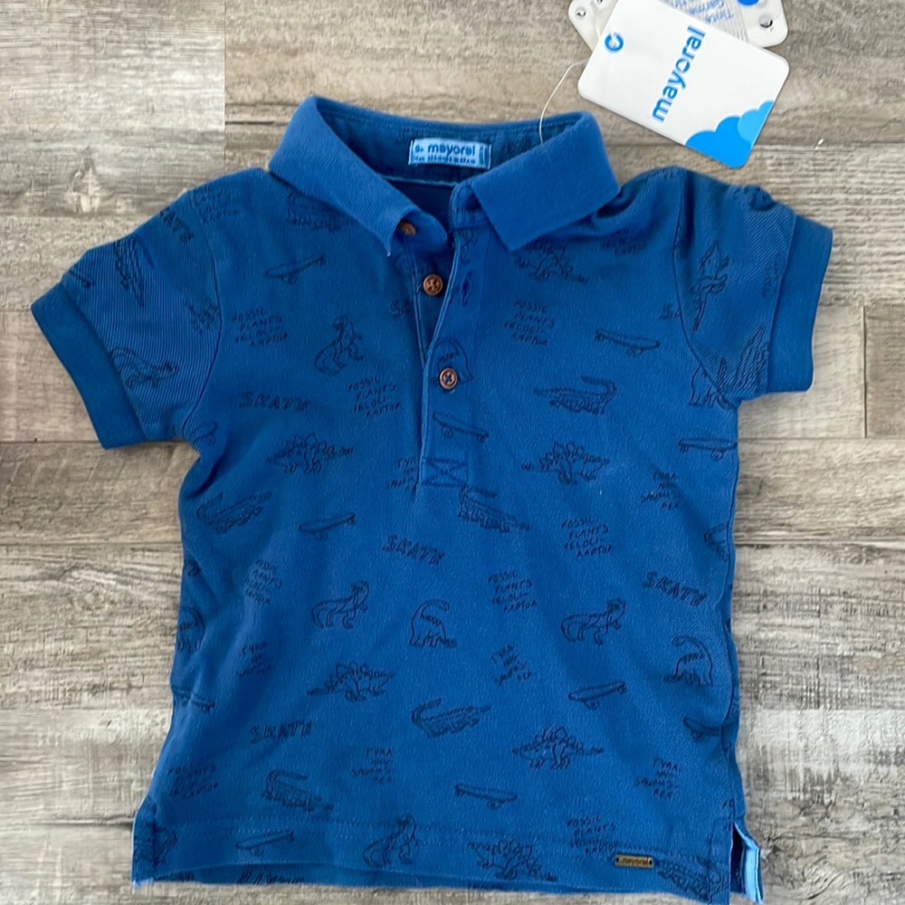 NWT Mayoral boys shirt 9m